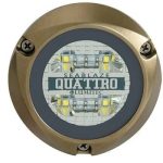Lumitec Quattro Spectrum RGBW LED Surface Mount Bronze Hosuing 12/24v