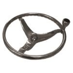 SS WHL W/KNB 5/8NUT 15"