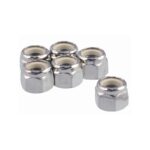 FCP NUT 1/2" BRS NYL 6PK