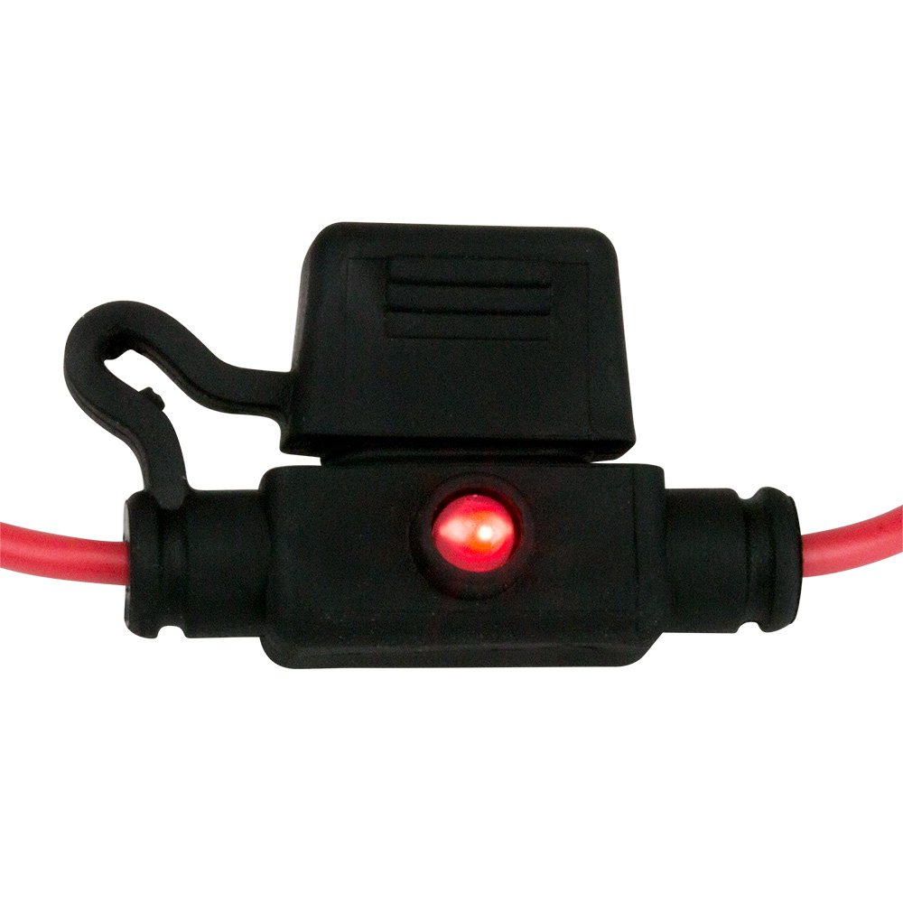102721XL.jpg Sea-Dog ATM Mini Style Inline LED Fuse Holder - Up to 30A - Image 1