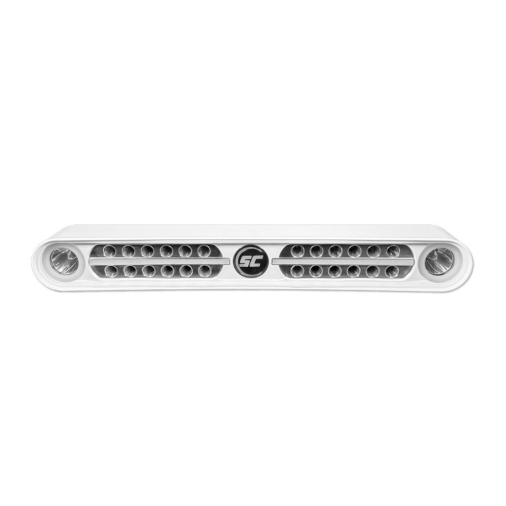 102987XL.jpg Shadow-Caster Eagle Ray LED Light Bar - White Housing & Dual Optics - Image 1