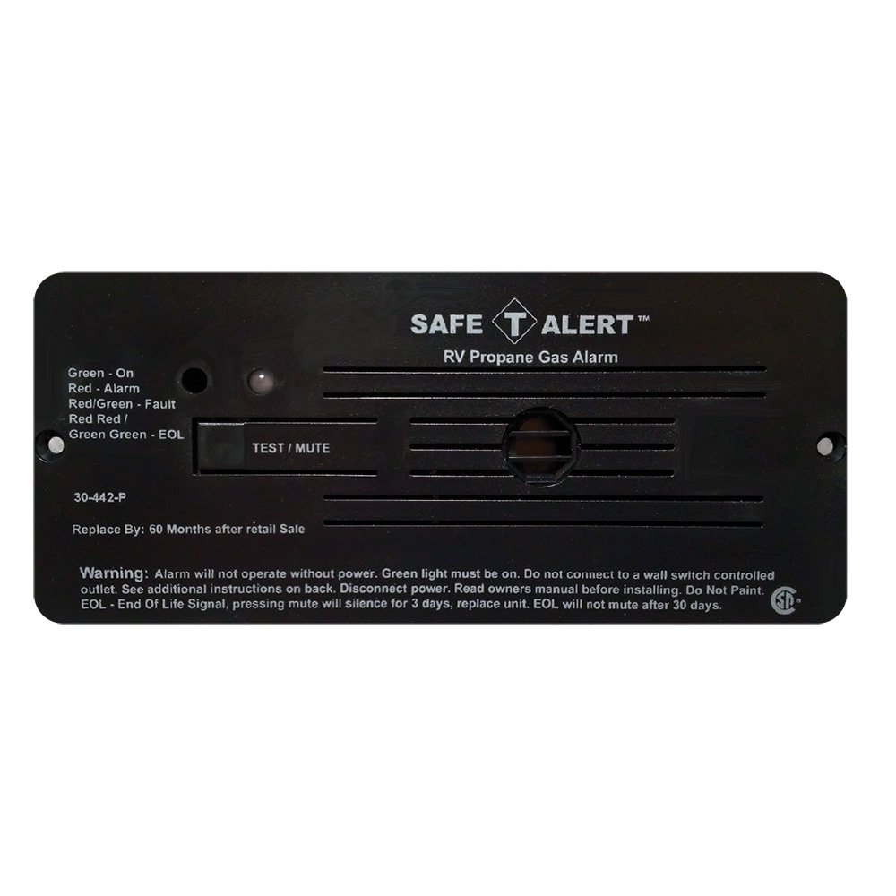 103106XL.jpg Safe-T-Alert 30 Series 12V RV Propane Alarm - Black - Image 1
