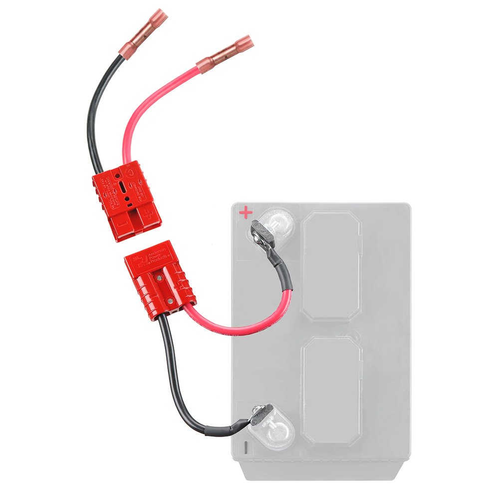 104684XL.jpg Connect-Ease Quik12 12V Trolling Motor/Lawn Tractor Quick Connect System - Image 1
