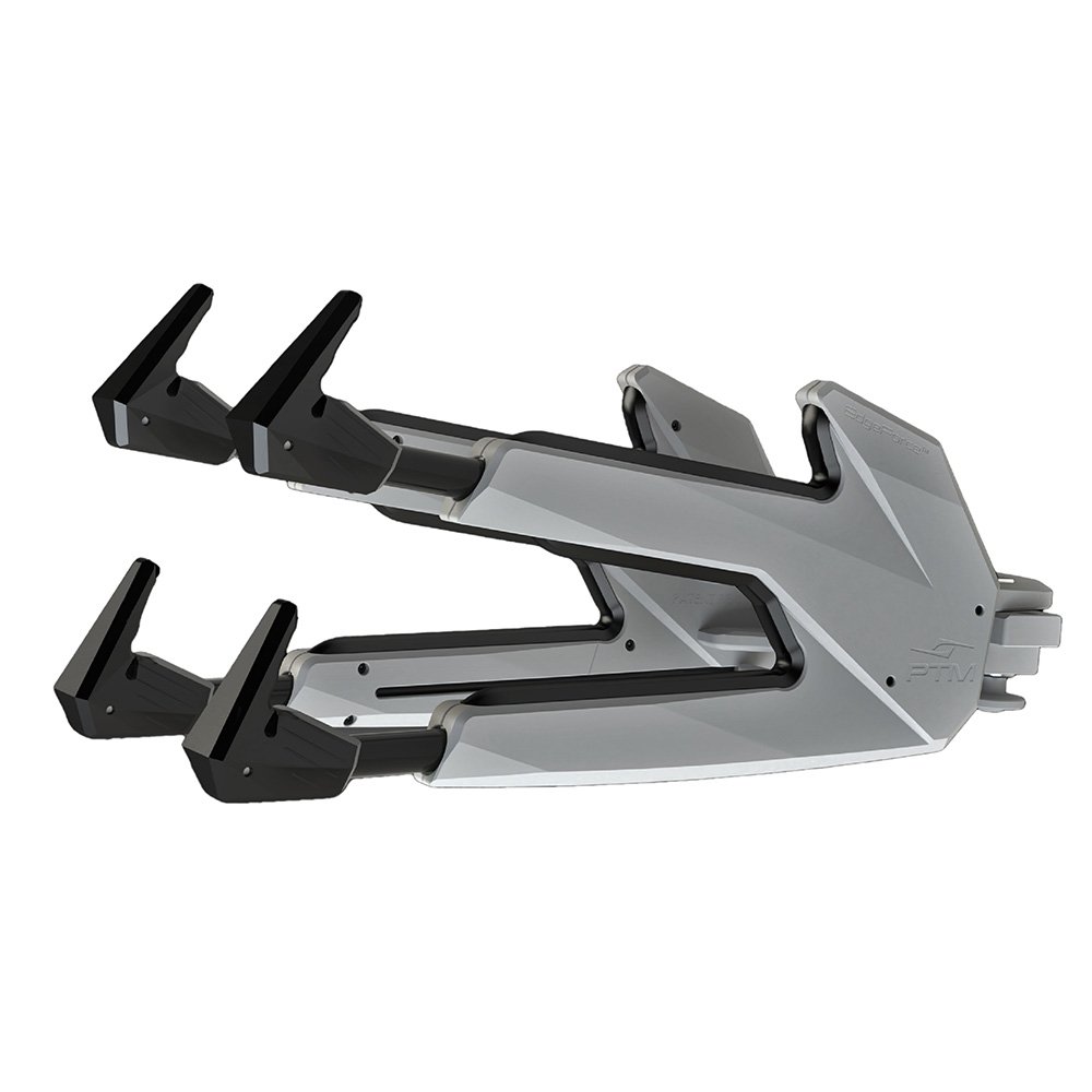 106647XL.jpg PTM Watersports Edgeforce Board Rack Pair - Electrobrite Silver - Image 1