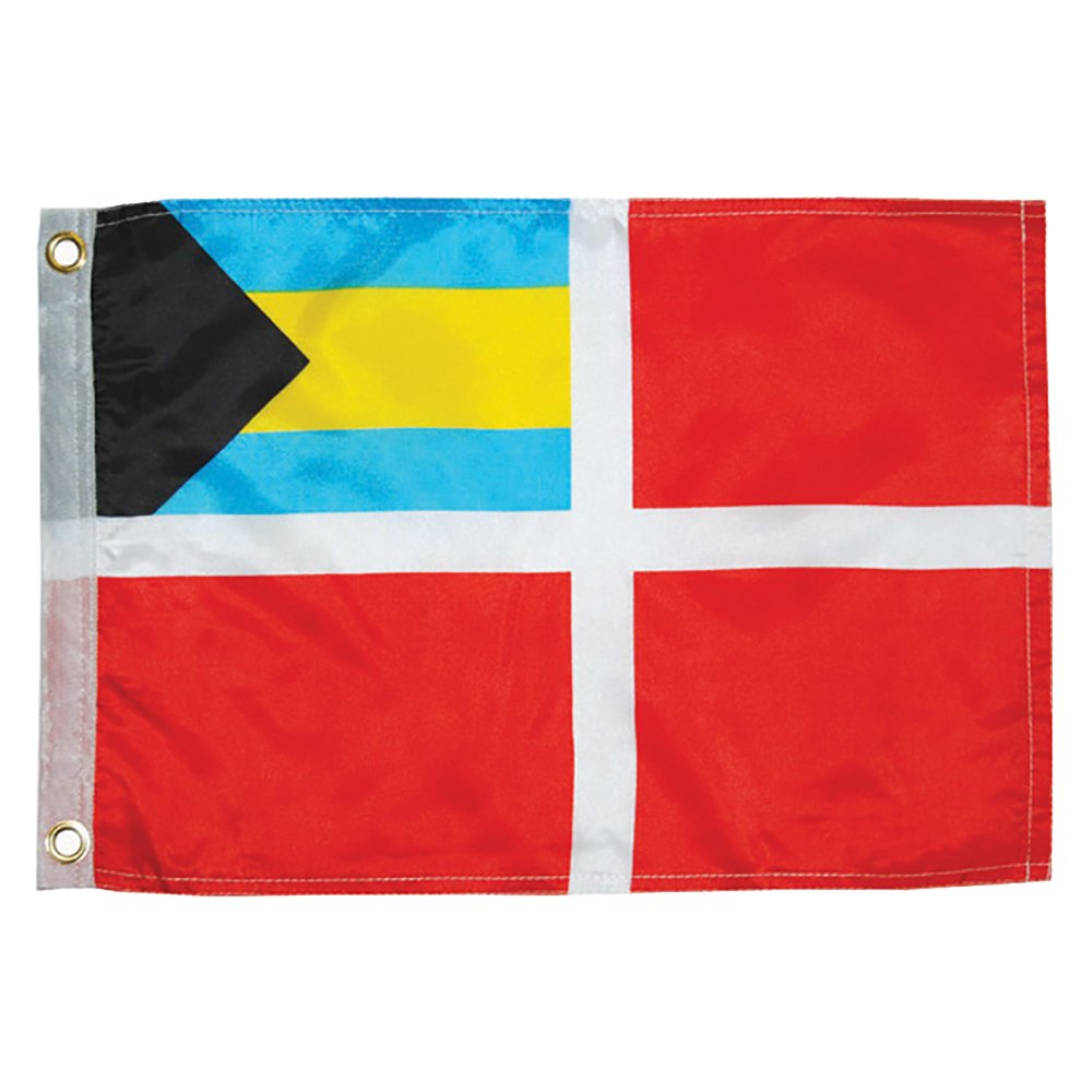 76136XL.jpg Taylor Made Bahamas Courtesy Flag 12" x 18" - Image 1