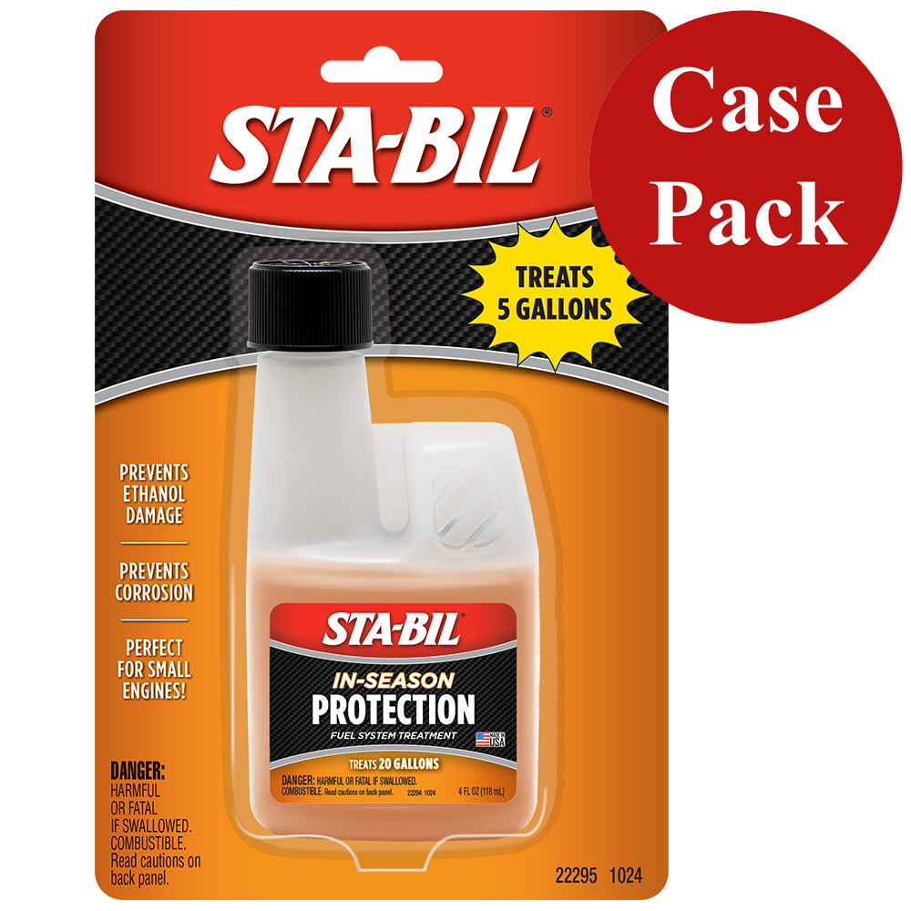 STA-BIL In-Season Protection - Small Engine - 4oz *Case of 6*