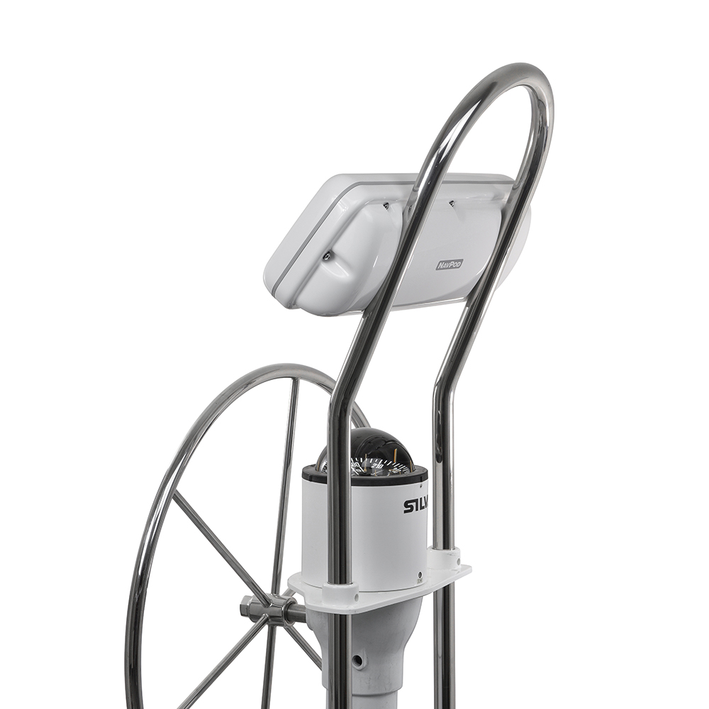 NavPod GP2600-16 SystemPod Pre-Cut f/Garmin GPSMAP&reg; 742xs, 742, 722xs, 722 & 2 Instruments (3.6&Prime; Holes) f/12&rdquo; Wide Guard