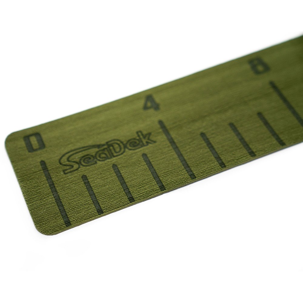 83181XL.jpg SeaDek 36" Fish Ruler - Olive Green w/SeaDek Logo - Image 1