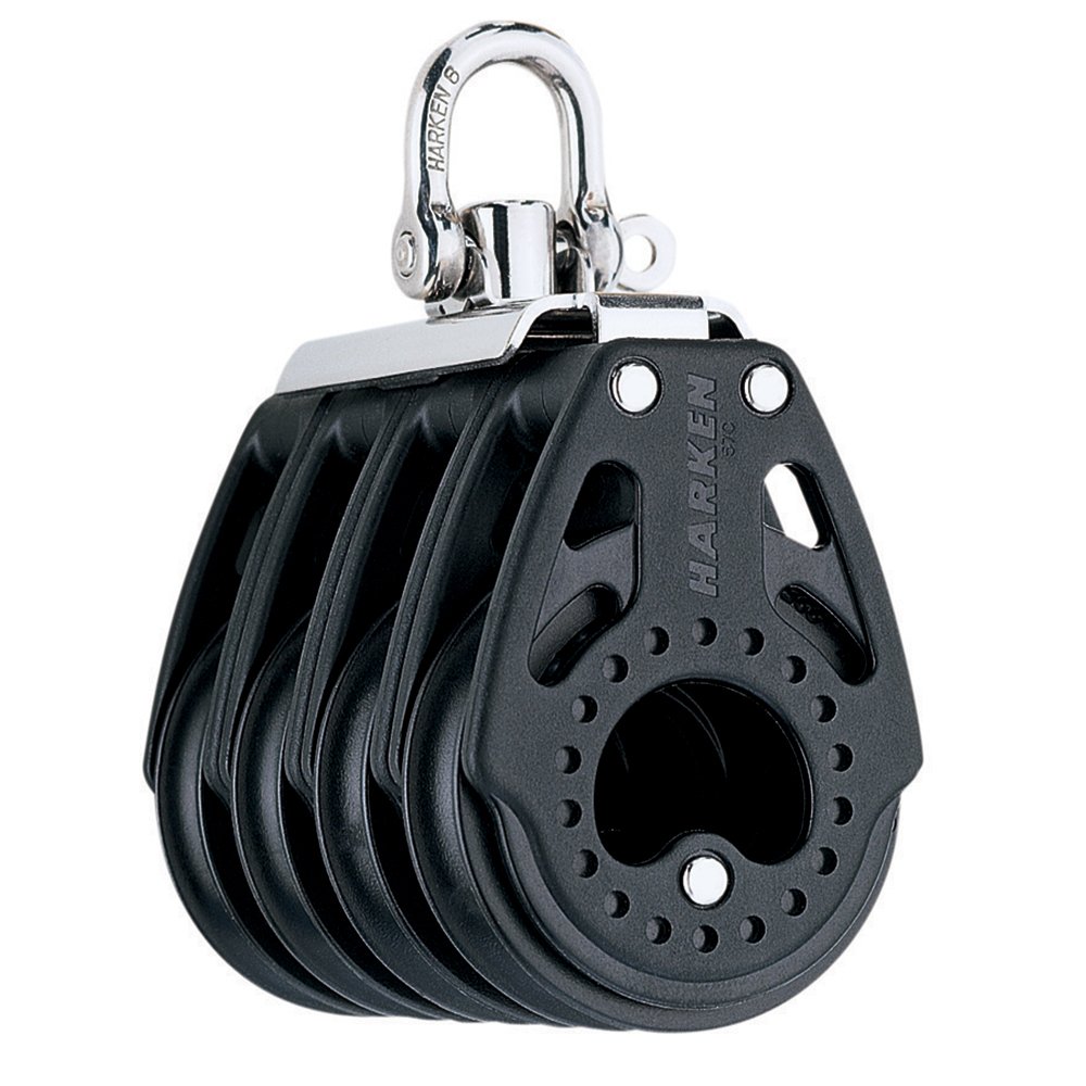 88766XL.jpg Harken 57mm Carbo Quad Block - Swivel - Image 1