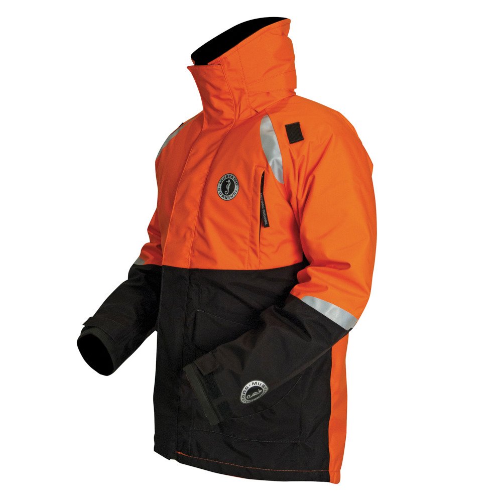 92973XL.jpg Mustang Catalyst Flotation Coat - Orange/Black - XXXL - Image 1