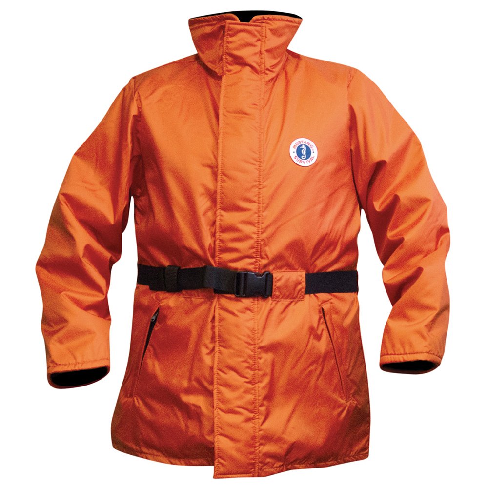 93279XL.jpg Mustang Classic Flotation Coat - Orange - Small - Image 1