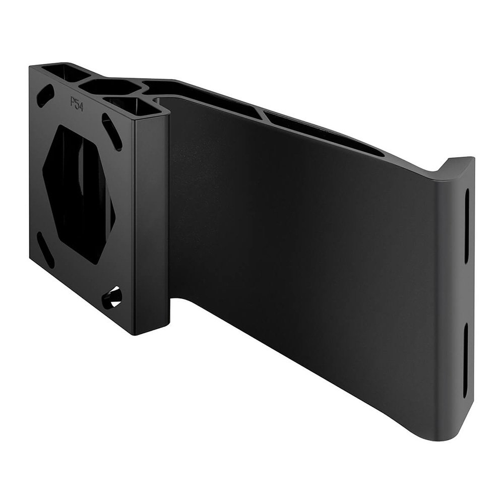 93298XL.jpg Minn Kota Raptor Jack Plate Adapter Bracket - Port - 5" Setback - 4" Rise - Black - Image 1
