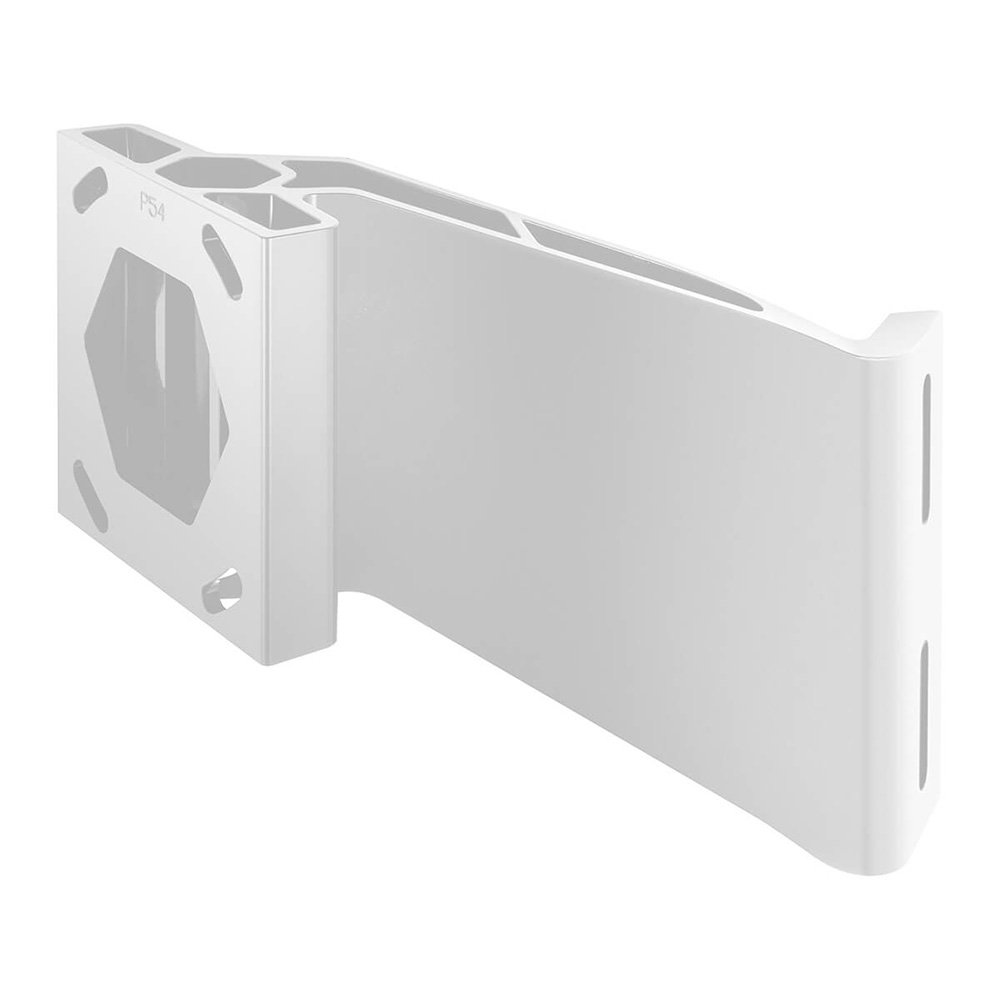 93301XL.jpg Minn Kota Raptor Jack Plate Adapter Bracket - Port - 5" Setback - 4" Rise - White - Image 1