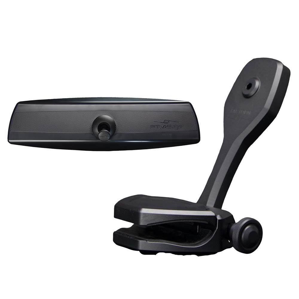 PTM Watersports Mirror/Bracket Kit with VR-140 PRO Mirror & ZXR-320 (Black)