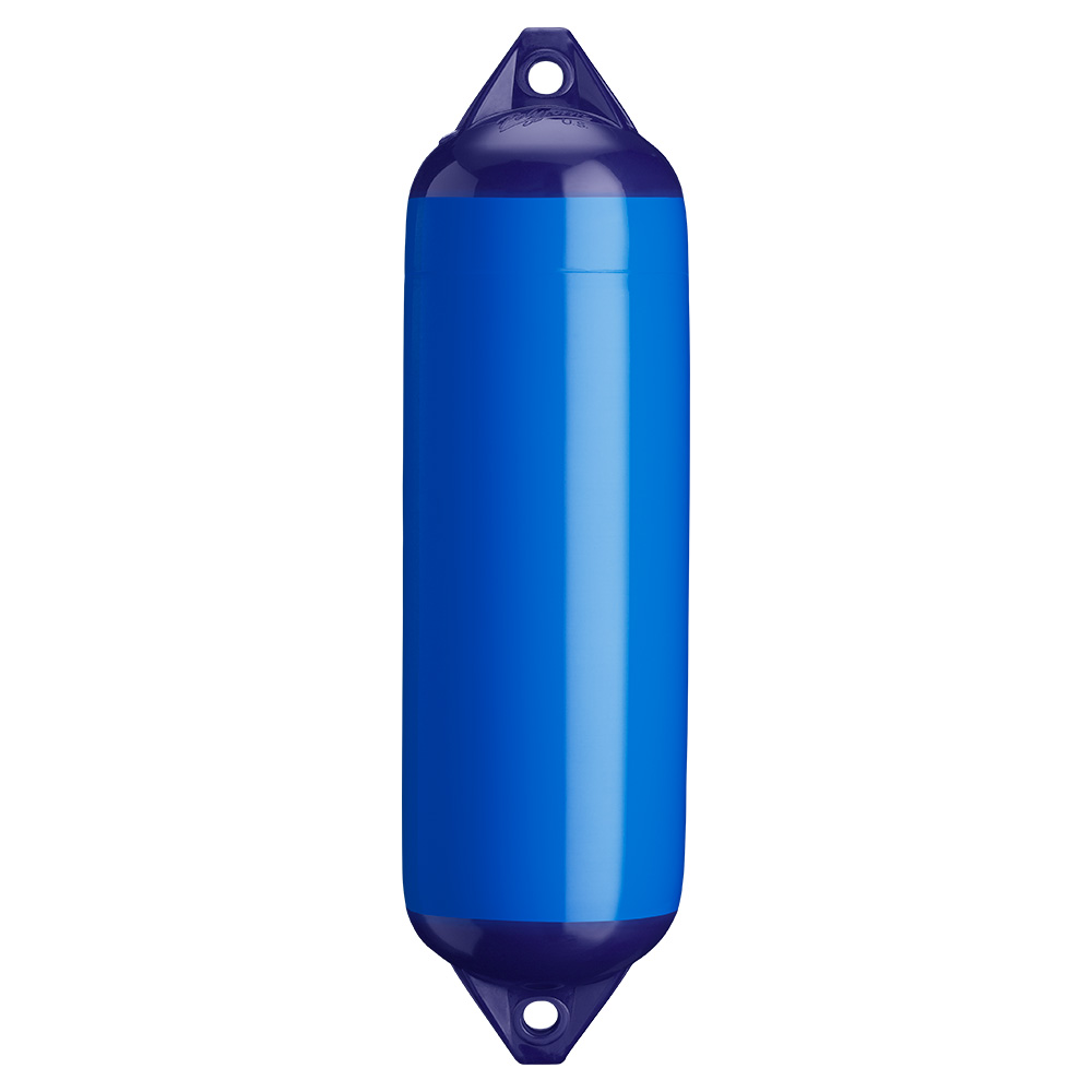 94049XL.jpg Polyform F-3 Twin Eye Fender 8.2" x 30" - Blue - Image 1