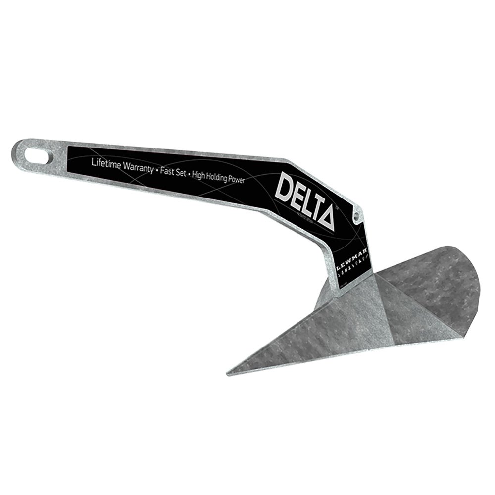 94280XL.jpg Lewmar Delta® Anchor - Galvanized - 35lb - Image 1