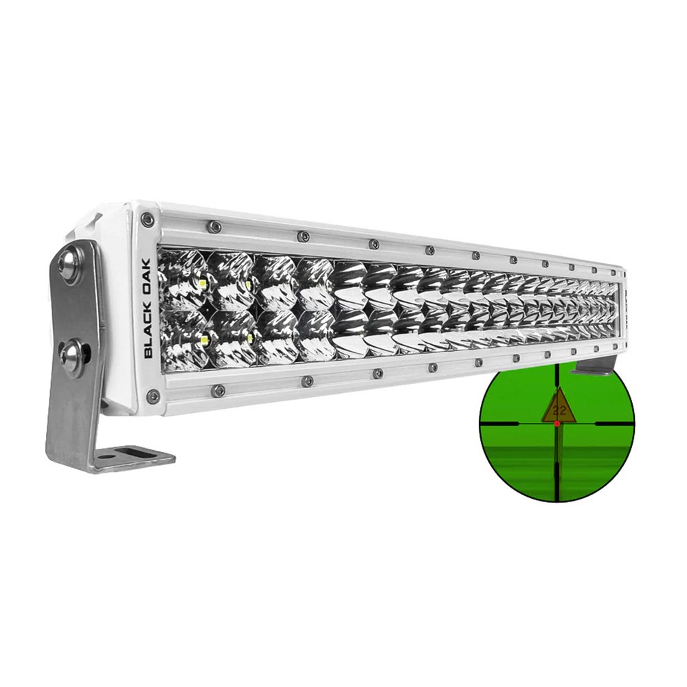 95859XL.jpg Black Oak Pro Series Double Row Combo Infrared 20" 850nm Light Bar - White - Image 1