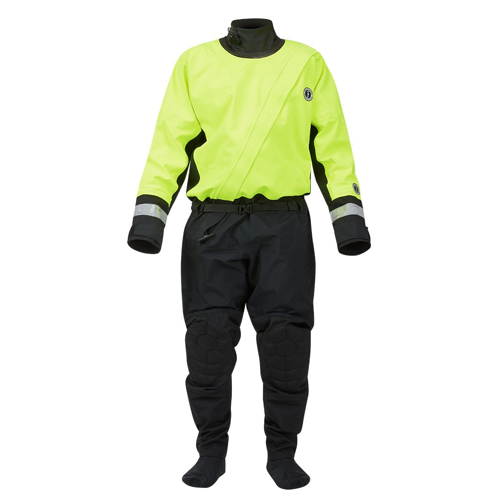 95936XL.jpg Mustang MSD576 Water Rescue Dry Suit - Fluorescent Yellow Green-Black - Medium - Image 1