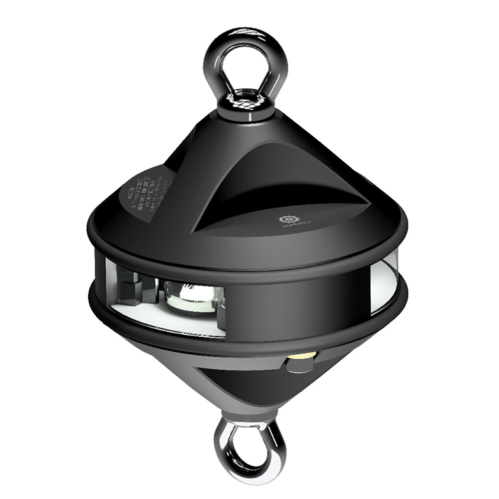 96358XL.jpg Lopolight Series 200-012 - Hoist Light - 2NM - White - Black Housing - Image 1