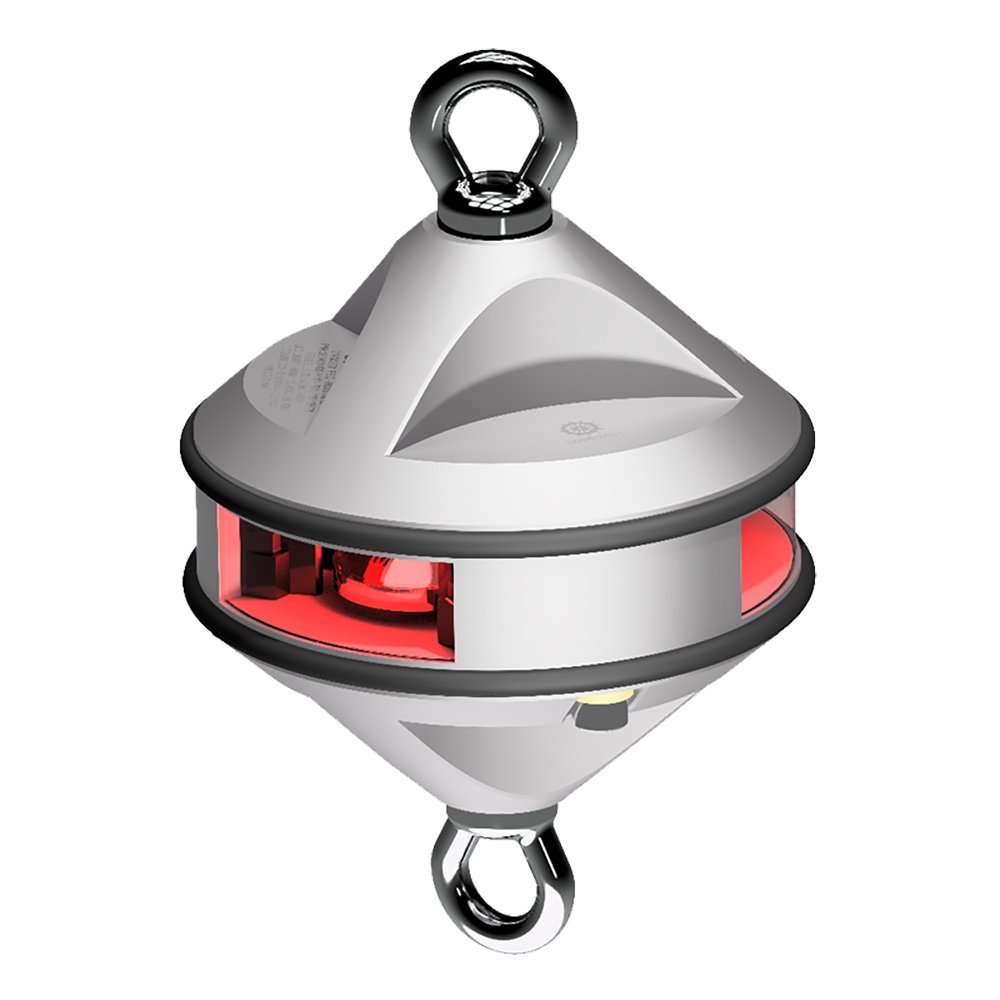 96359XL.jpg Lopolight Series 200-014 - Hoist Light - 2NM - Red - Silver Housing - Image 1