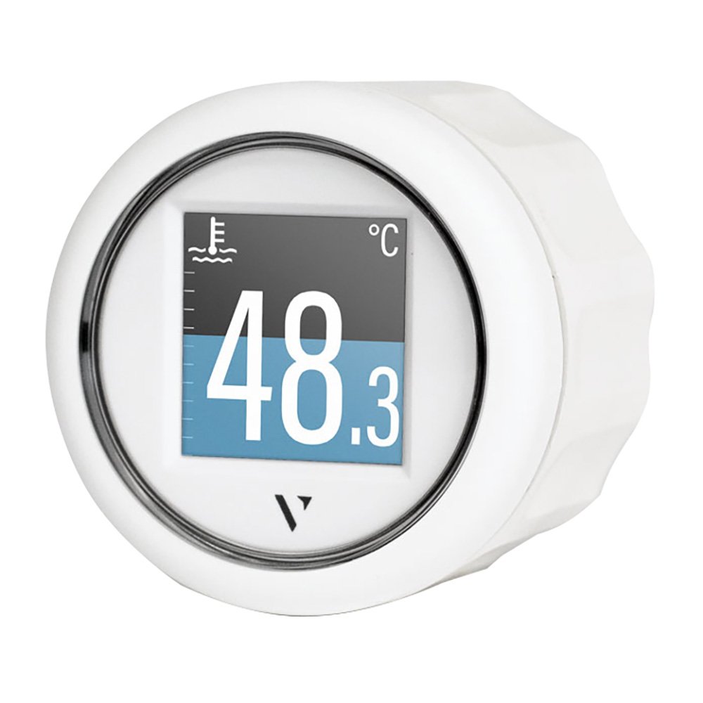 96706XL.jpg Veratron 52mm (2-1/16") ViewLine Flex Gauge - J1939 - White - Image 1