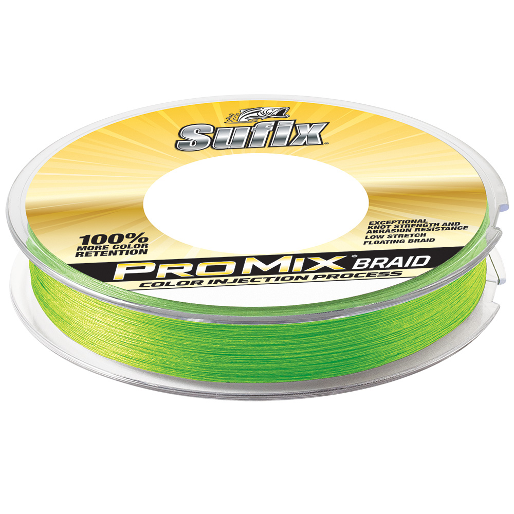Sufix ProMix&reg; Braid - 30lb - Neon Lime - 300 yds