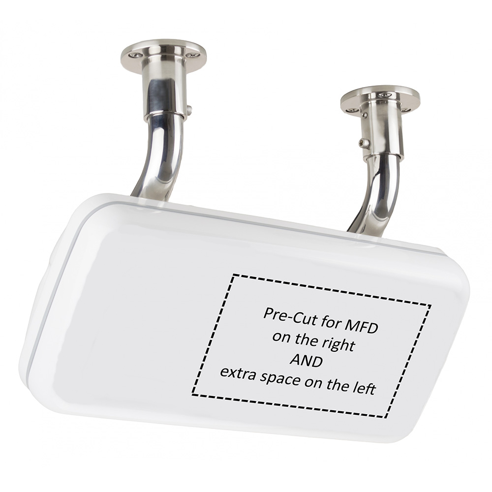 NavPod SystemPod Pre-Cut f/Garmin GPSMAP&reg; 723/723xsv/743/743xsv On Right & Extra Space On Left f/9.5" Wide Guard