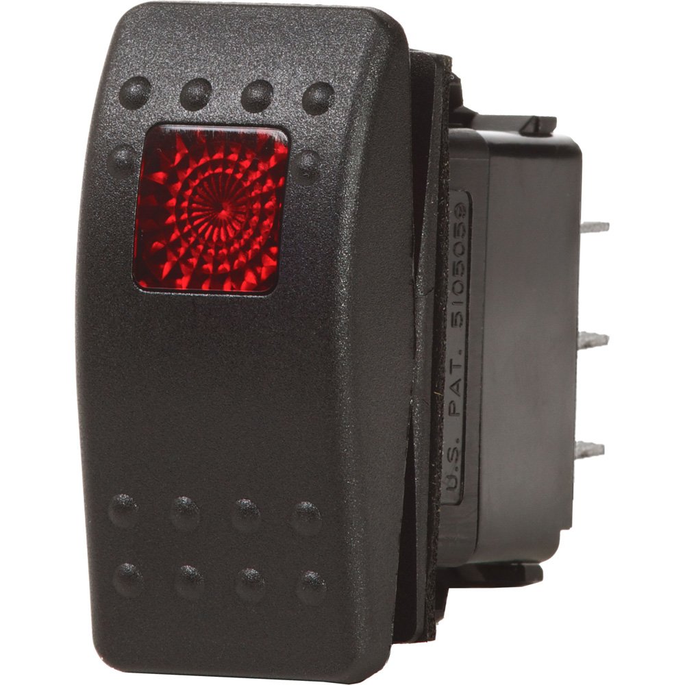 52945XL.jpg Blue Sea 7943 Contura II Switch SPDT - (ON)-OFF-ON - Black - Image 1